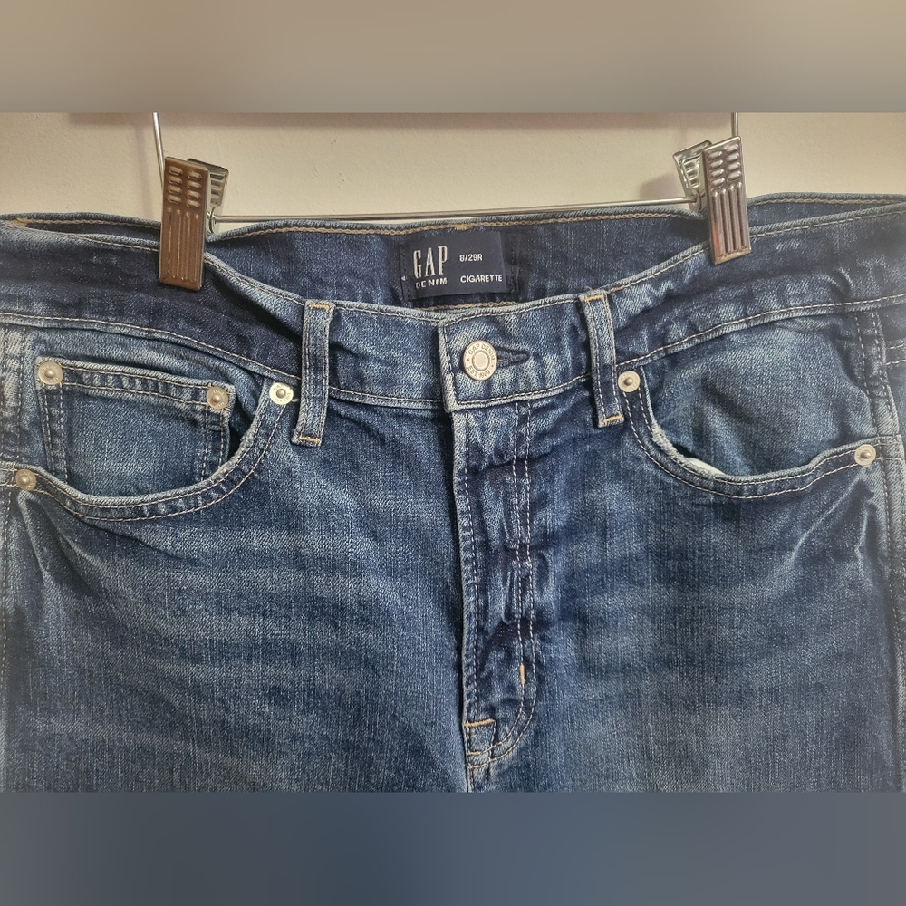 Gap Denim Cigarette Jeans - Picture 2 of 5